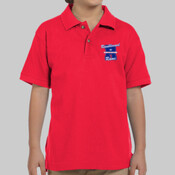 Youth Short Sleeve Polo with Ramblewood Logo