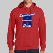 Adult Ramblewood Rams Hoodie - Red