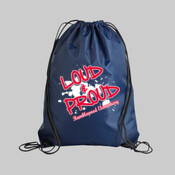Loud & Proud Drawstring Backpack