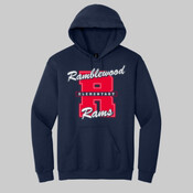 Adult Ramblewood Rams Hoodie - Navy