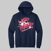 Adult Loud & Proud Hoodie - Navy